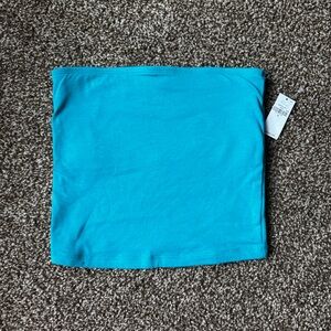 Old Navy Teal Double-Layer Tube Tank Top Medium NWT